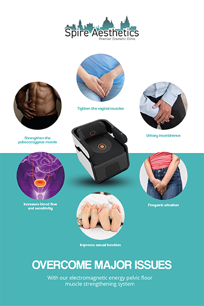 Image of EMS chair to treat Urine leakage Hucknall under Huthwaite from Spire Aesthetics