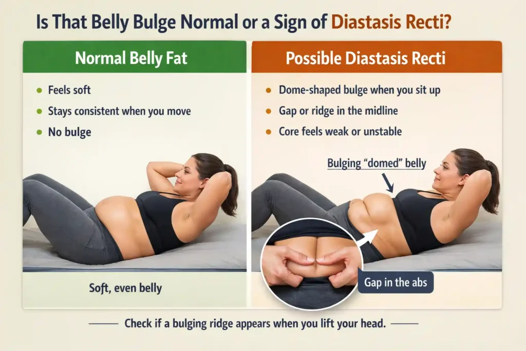 Is That Belly Bulge Normal or a Sign of Diastasis Recti Hucknall under Huthwaite